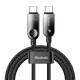 Mcdodo 60W USB-C Adatkábel1.2m (Fekete) (CA-4780)