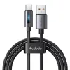 Mcdodo USB-A - USB-C Gyorstöltőkábel, 1.2m (Fekete) (CA-5180)