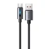 Mcdodo USB-A - USB-C Gyorstöltőkábel, 1.2m (Fekete) (CA-5180)