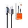 Mcdodo USB-A - USB-C Gyorstöltőkábel, 1.2m (Fekete) (CA-5180)