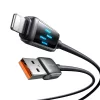 Mcdodo LED Kijelzős USB-A Lightning adatKábel, 1.2m (CA-5250)