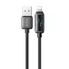 Mcdodo LED Kijelzős USB-A Lightning adatKábel, 1.2m (CA-5250)