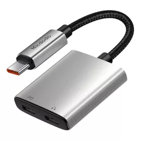 Mcdodo CA-5570 2in1 USB-C 2x USB-C Audio Adapter