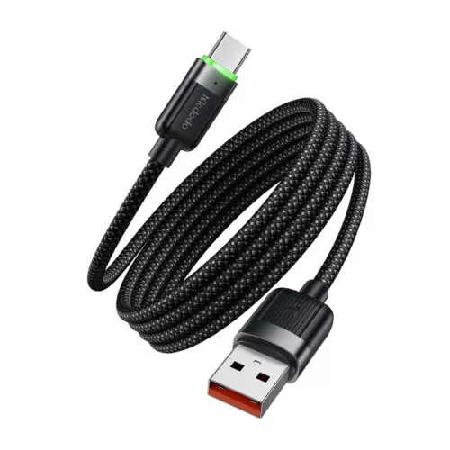 Mcdodo önfeltekeredő USB-A - USB-C Kábel, 6A, 1.2m (CA-5650)