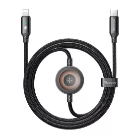   Mcdodo 2in1 USB-C És Lightning Kábel Apple Watch Töltővel, 36W, 1.5m (CA-5680)