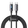 Mcdodo 100W USB-C – USB-C Töltőkábel, 1.2m, (Fekete) (CA-5740)