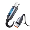 Mcdodo 100W USB-C – USB-C Töltőkábel, 1.2m, (Fekete) (CA-5740)