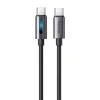 Mcdodo 100W USB-C – USB-C Töltőkábel, 1.2m, (Fekete) (CA-5740)