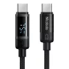 Mcdodo USB-C – USB-C adatKábel, 60W, 1.2m (Fekete) (CA-5780)