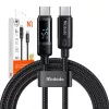 Mcdodo USB-C – USB-C adatKábel, 60W, 1.2m (Fekete) (CA-5780)