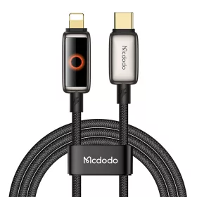   Mcdodo 1.2m USB-C Lightning Töltőkábel /Gyorstöltés(51613)