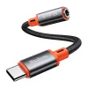 Mcdodo CA-7561 USB-C – AUX mini jack 3,5 mm audio adapter, DAC, 0,11 m (fekete)
