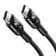 Mcdodo USB-C - USB-C 1.8m (Fekete) Kábel (CA-7860)