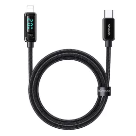   Mcdodo 36W USB-C - Lightning Töltőkábel, 1.2m (Fekete) (CA-8810)