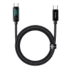 Mcdodo 100W USB-C - USB-C Gyorstöltőkábel, 1.2m (Fekete) (CA-8820)