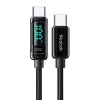Mcdodo 100W USB-C - USB-C Gyorstöltőkábel, 1.2m (Fekete) (CA-8820)
