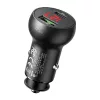 Mcdodo 45W Autós Töltő USB És /USB-C Csatlakozó , Kijelzővel (CC-7030)