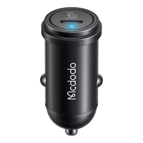 Mcdodo 30W USB-C Autós Gyorstöltő (Fekete) (CC-7491)