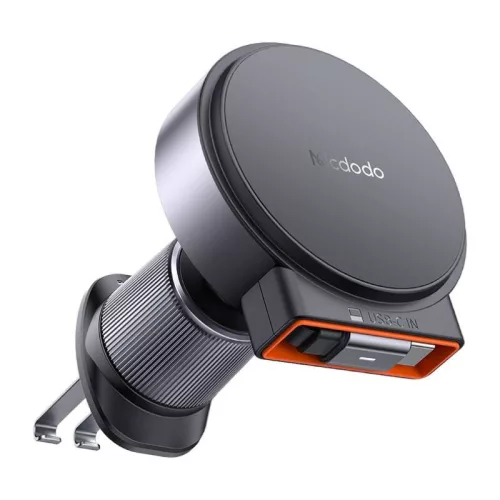 Mcdodo Vezeték Nélküli Autós Töltő visszahúzható USB-C Kábellel, 15W (CH-3000)