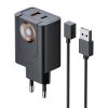 Mcdodo CH-3700 30W 2 az 1-ben USB-C + USB-A hálózati töltő (fekete)