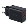 Mcdodo CH-5070 hálózati töltő, 2× USB-A, 12W (fekete)