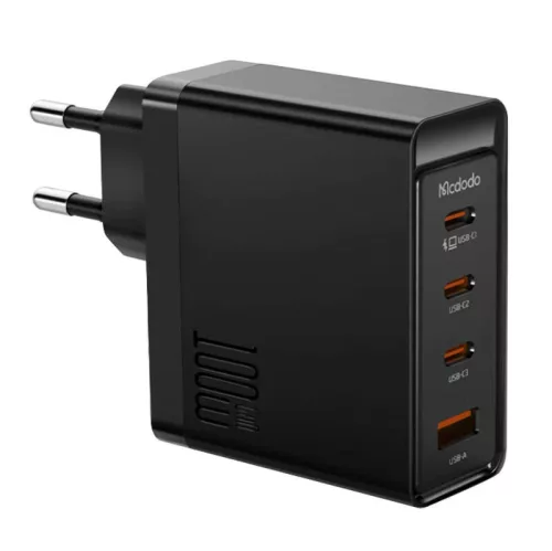 Mcdodo 100W GAN Fali Töltő 3xUSB-C + /USB Csatlakozó (CH-5140)