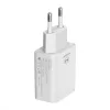 Mcdodo Dual USB Töltő Lightning Kábellel, - 1m, utazó Szett (CH-6720)