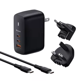   Mcdodo 65W Hálózati Töltő 2x USB-C + USB-A Kábellel (CH-8442)