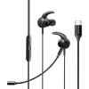 Mcdodo HP-1340 gamer fejhallgató mikrofonnal, USB-C (fekete)