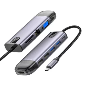   Mcdodo 6in1 USB-C HUB HDMI És SD Kártyaolvasóval (HU-7420)
