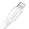 Mcdodo 1.2m USB-A Lightning Kábel (Fehér) (JCA-7270)