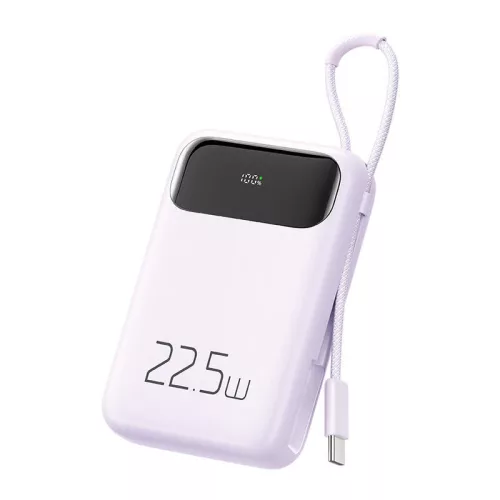 Mcdodo 10000mAh 22.5W (Lila) power bank /USB-C Csatlakozó (MC-3245)