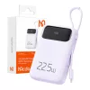 Mcdodo 10000mAh 22.5W (Lila) power bank Lightning Csatlakozó (MC-3255)