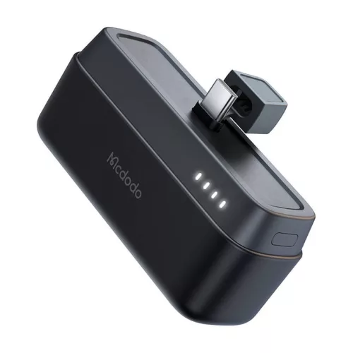 Mcdodo 20W 5000mAh USB-C Power Bank (Fekete) (MC-6301)