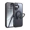 Mcdodo iPhone 16 Plus MagSafe Tok + Állvány, (Fekete) (PC-4931)