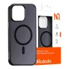 Mcdodo iPhone 15 Pro Mágneses Védőtok (Fekete) (PC-5352)