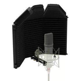   TEYUN R-3 Mikrofon Akusztikus Mini-Hangszigetelő -Összecsukható Zajszűrő Izoláló-fal (45x35cm)