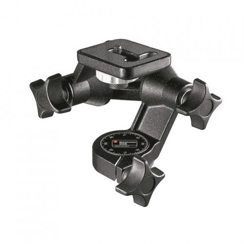 Manfrotto 3D junior pan/tilt kamera fej független tengely kontrollal
