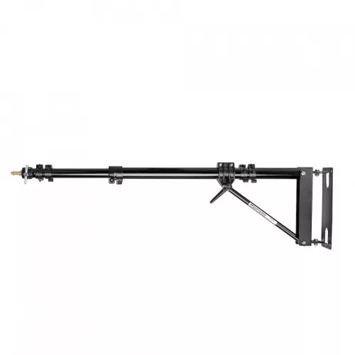 Manfrotto Falra szerelhető rövid boom, állvány nélkül, 0,7-1,2m (fekete)