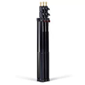   Manfrotto Kompakt légcsillapításos alu állvány 3db-os szett - Fekete (237cm)