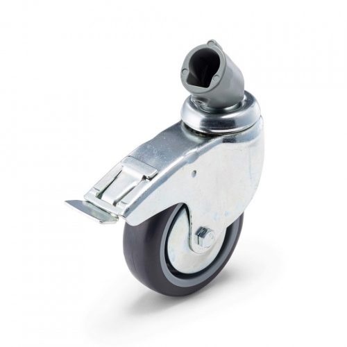 Manfrotto 3 darabos kerékszett, fékekkel és adapterrel, 100mm