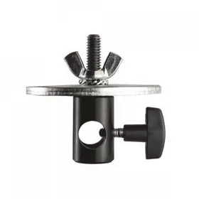   Manfrotto 16mm-es female adapter 3/8'' 80mm-es korong átmérővel