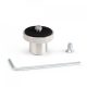 Manfrotto 1/4'' csúszásgátló adapter 244Mini & 244Micro-hoz (ezüst)