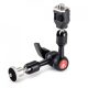 Manfrotto 244 Micro kar Arri típusú elfordulás gátló adapterrel