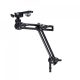 Manfrotto 2 szekciós csuklós kar kamera konzollal (fekete)