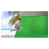 Vinyl háttér / padló 2.75m x 6m chroma key zöld