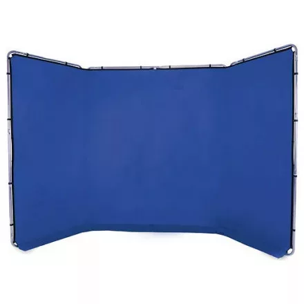 Panoramikus háttér 4m chroma key kék