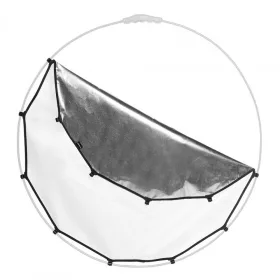 Manfrotto HaloCompact-hoz textilhuzat, 82 cm ezüst/fehér