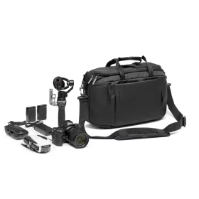   Manfrotto Advanced Hybrid 15L Kamera Táska Fotós Válltáska/ Hátizsák - Fekete