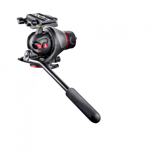 Manfrotto 055 magnézium fotó-videó gömbfej Q5 gyorskioldóval